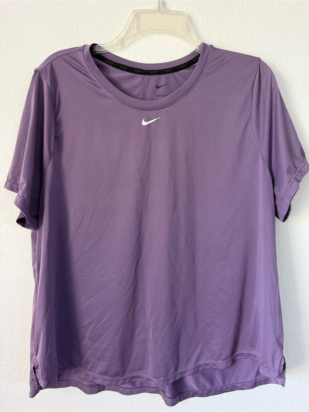 Nike Purple Short Sleeve Performance Tee